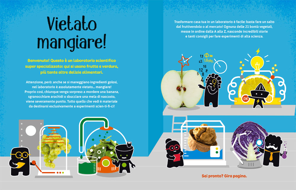 interno Esperimenti con frutta, verdura e altre delizie