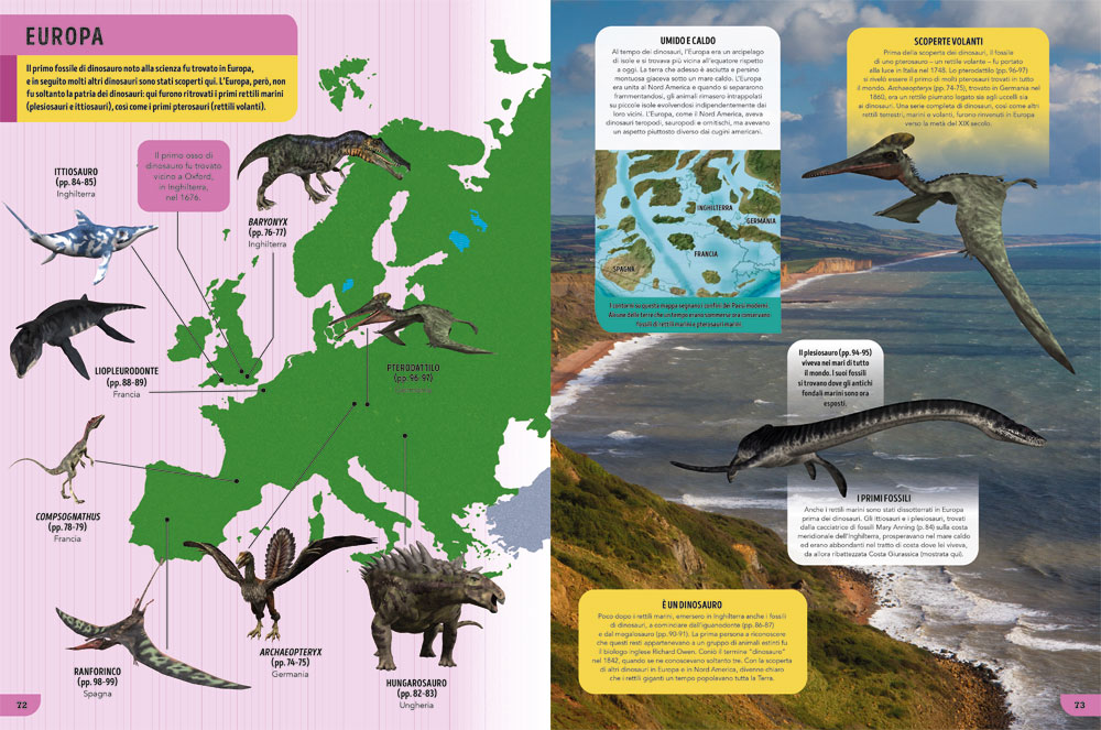 interno Il libro dei dinosauri