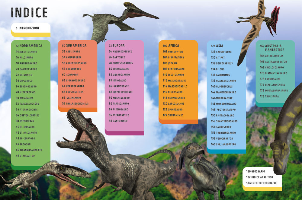 interno Il libro dei dinosauri