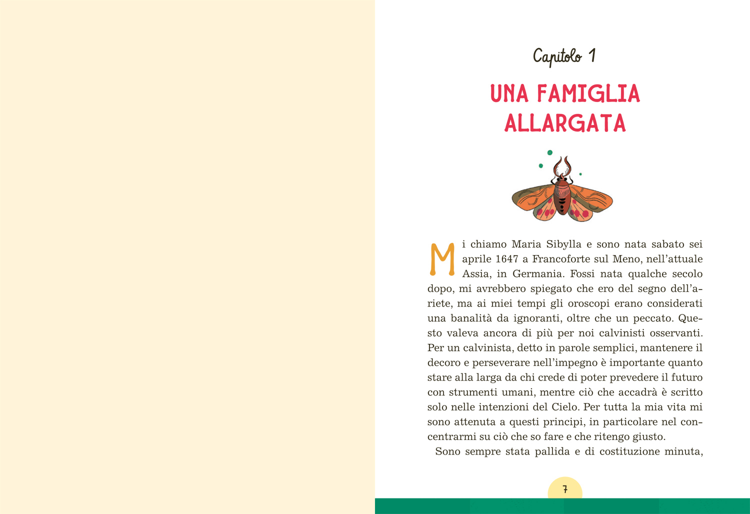 interno La ragazza delle farfalle