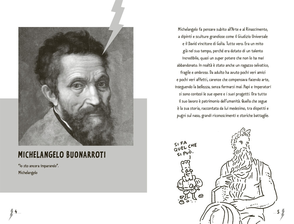 interno Michelangelo, architetto delle meraviglie