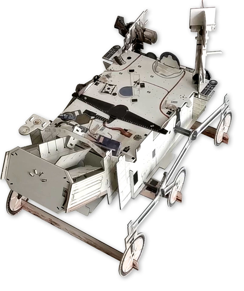 interno Costruisci il tuo rover