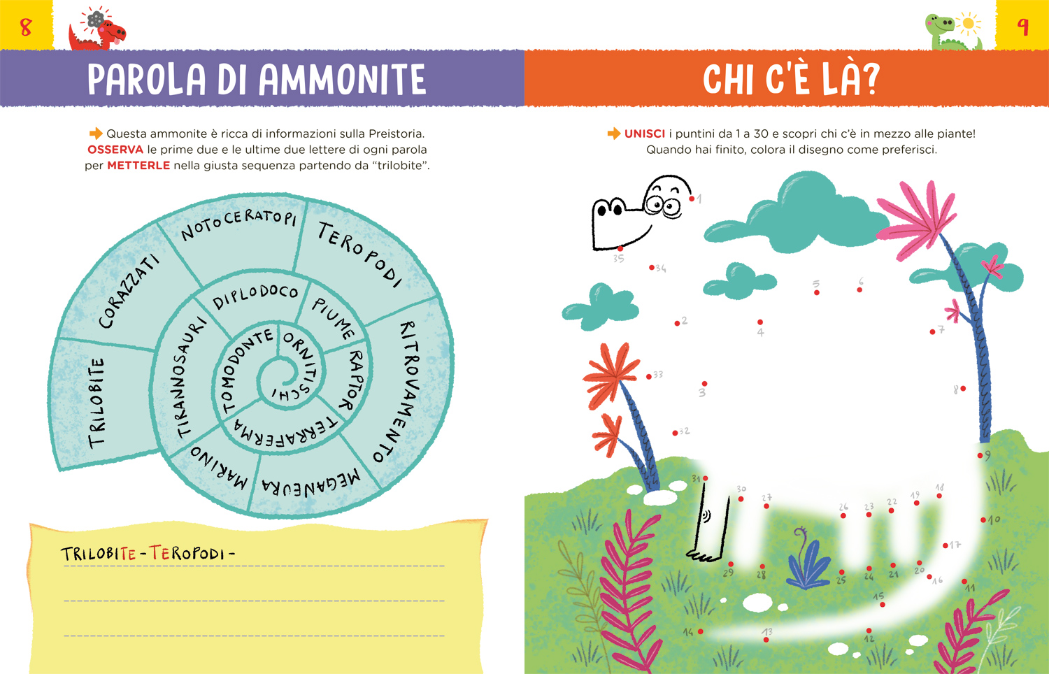 interno Giochi e passatempi giurassici