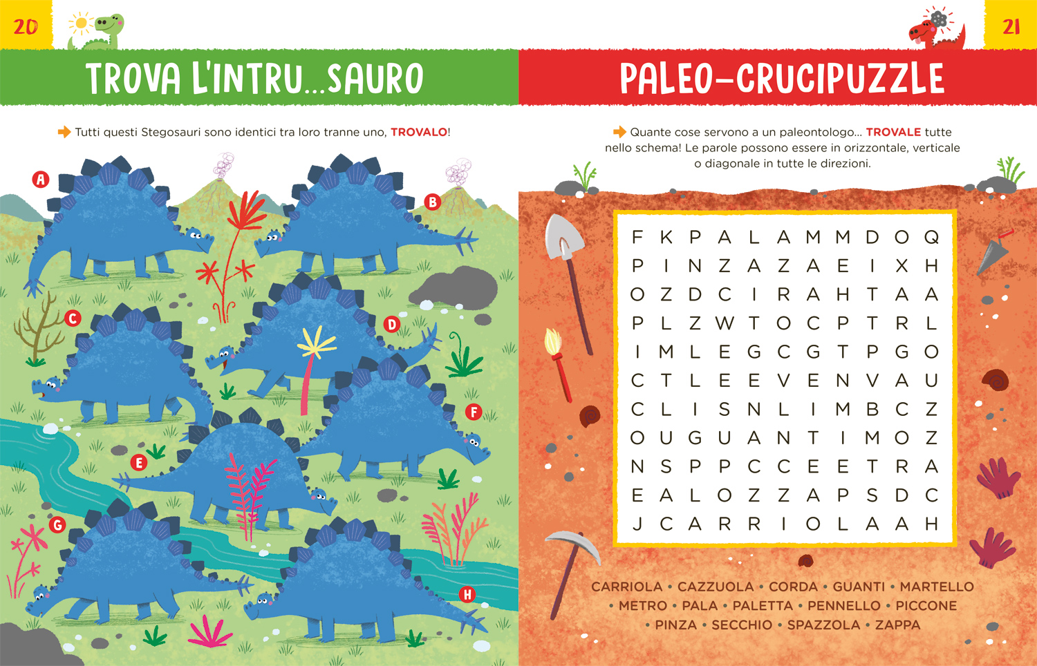 interno Giochi e passatempi giurassici