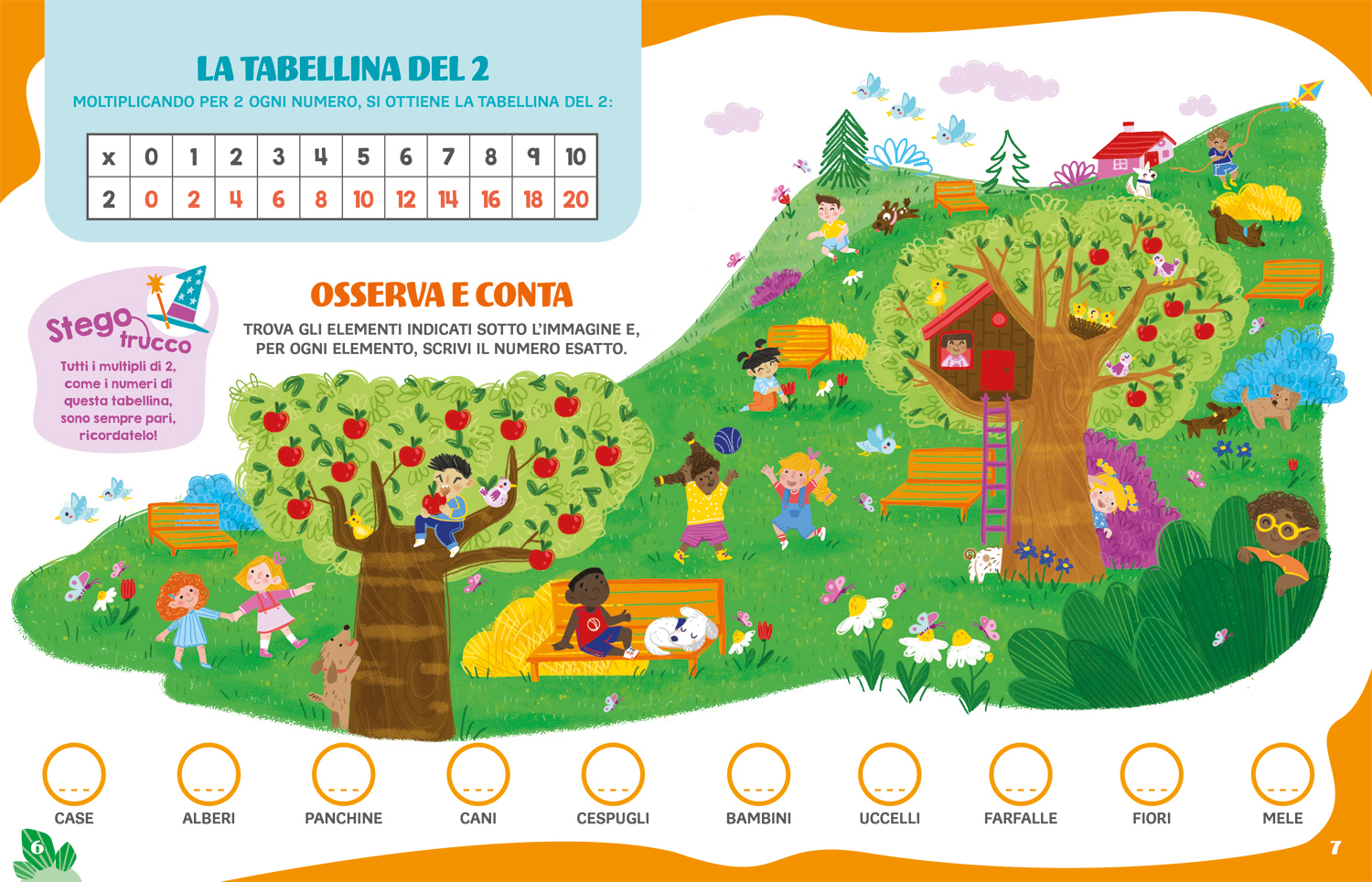 interno A scuola con Stego: tabelline