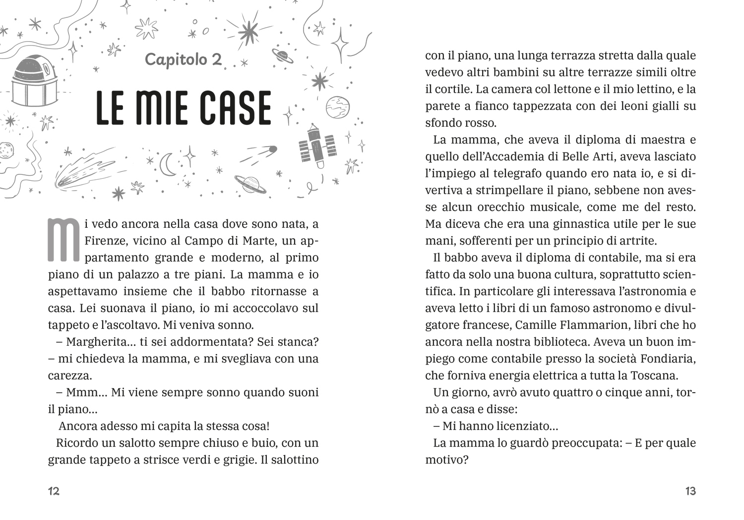 interno Margherita Hack – La mia vita tra le stelle