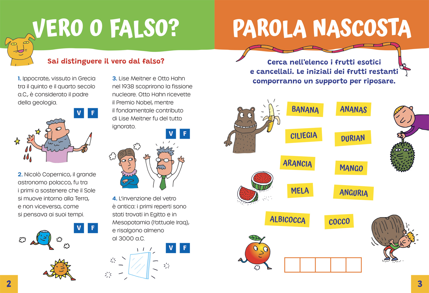 interno Giochi e quiz per cervelli curiosi – Scienza