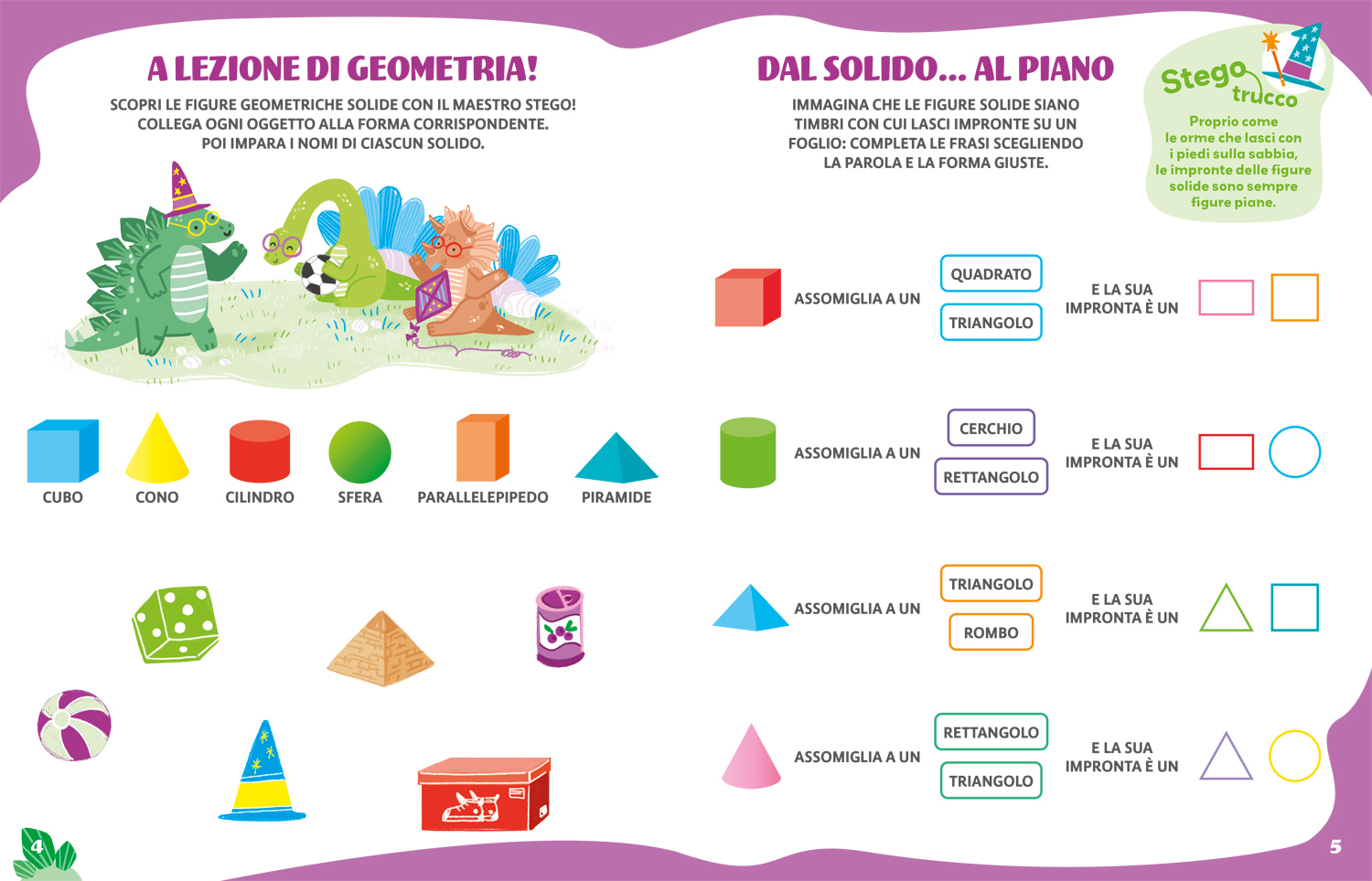 interno A scuola con Stego: geometria