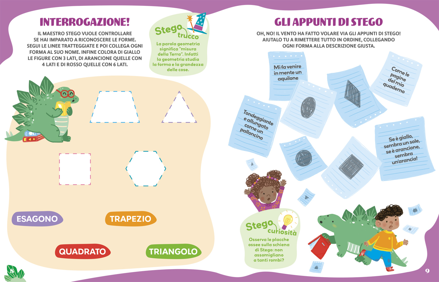 interno A scuola con Stego: geometria