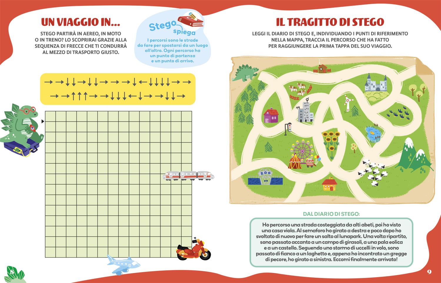 interno A scuola con Stego: geografia