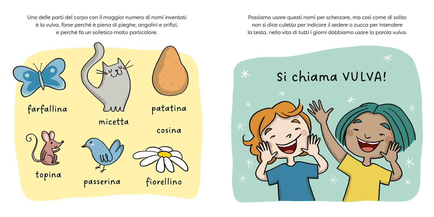 interno Farfallina? Si chiama vulva!