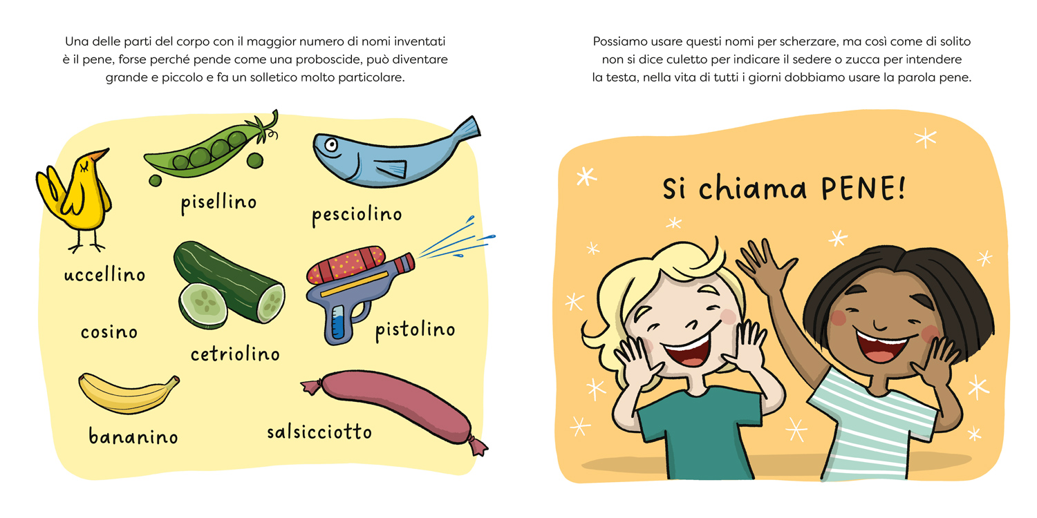 interno Pisellino? Si chiama pene!