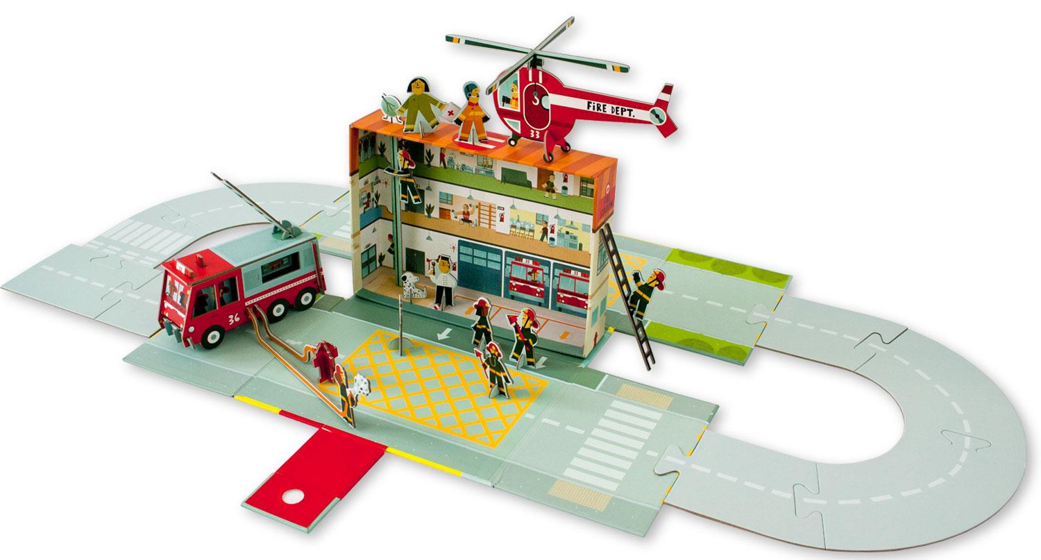 interno La stazione dei pompieri