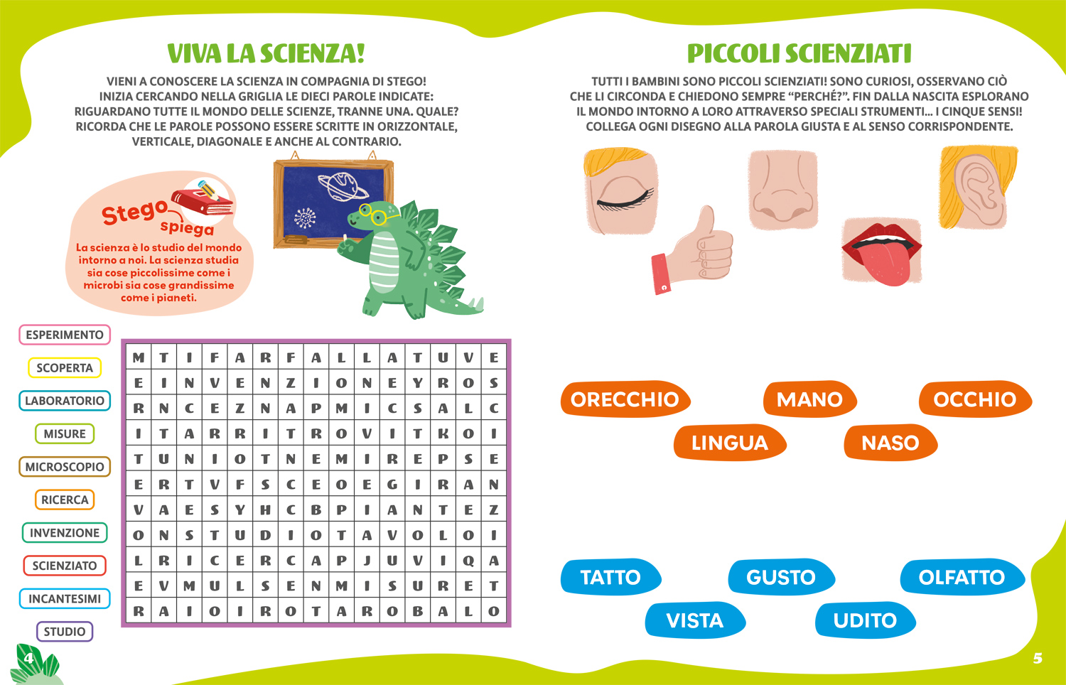 interno A scuola con Stego: Scienze