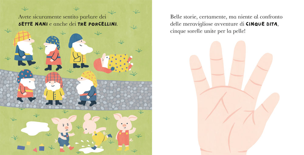 interno Le sorelle Cinque Dita