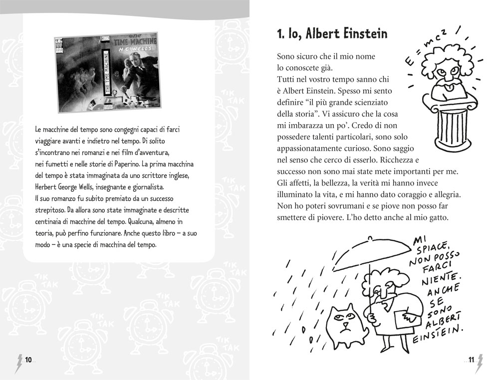 interno Einstein e le macchine del tempo