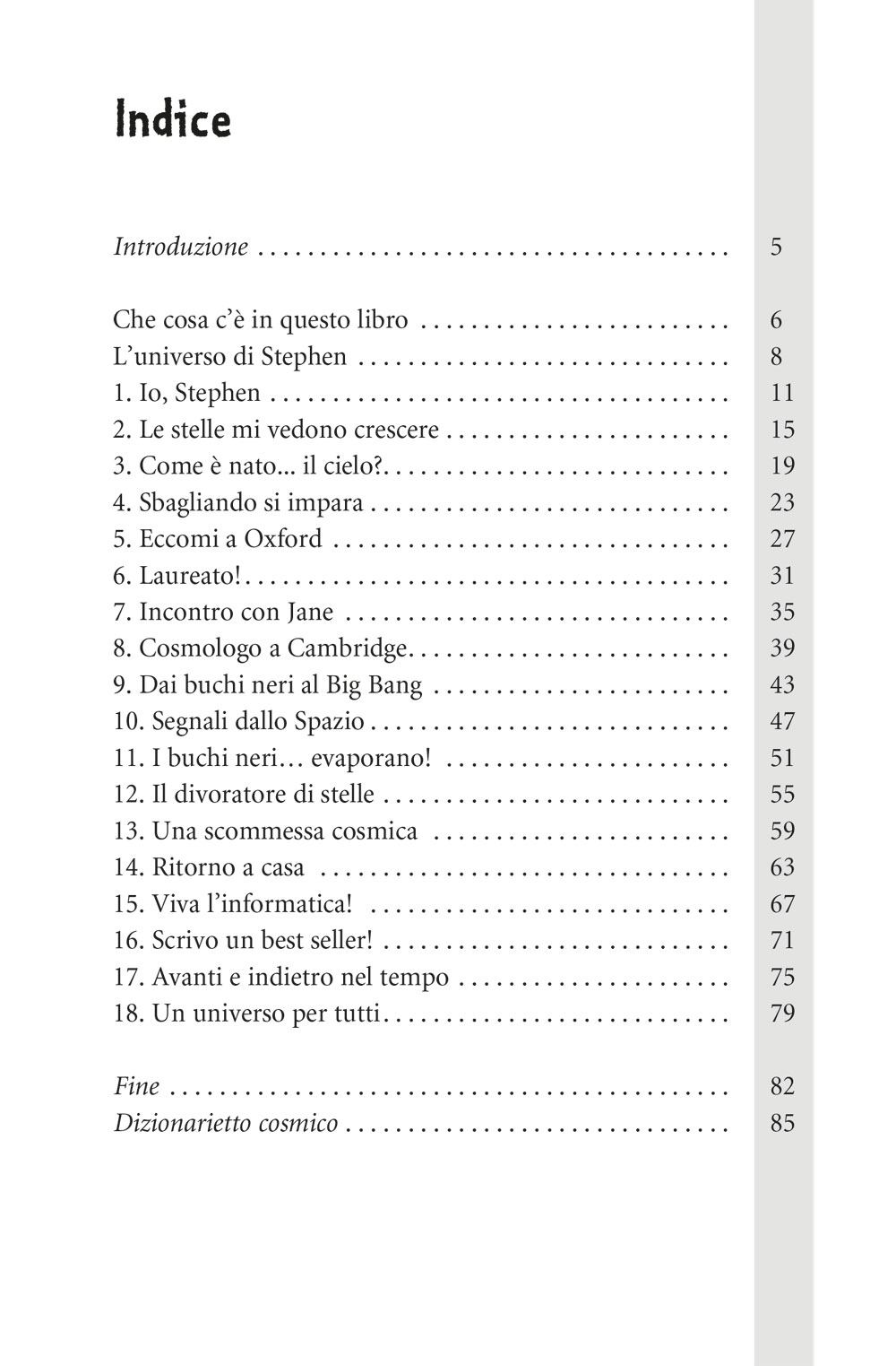 interno Hawking e il mistero dei buchi neri