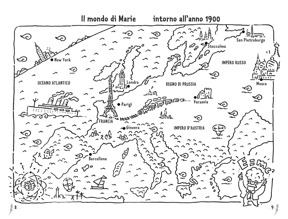 interno Marie Curie e i segreti atomici svelati