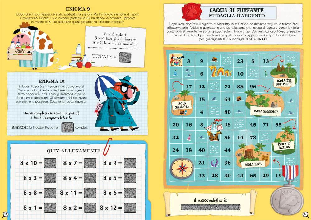 interno Le indagini di Sherlock Bones - Tabelline
