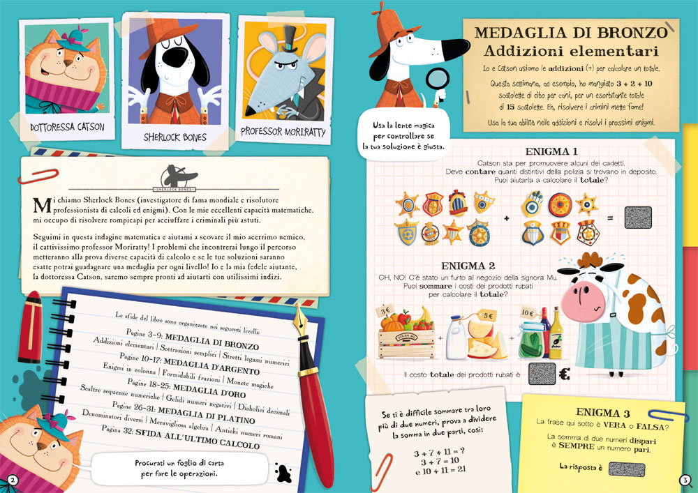 interno Le indagini di Sherlock Bones - Addizioni e sottrazioni