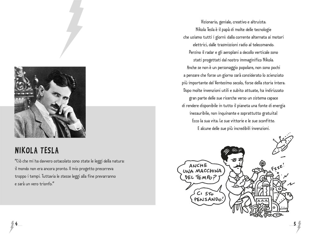 interno Tesla e la macchina a energia cosmica