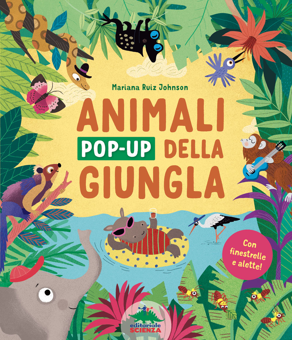 Animali pop-up della giungla