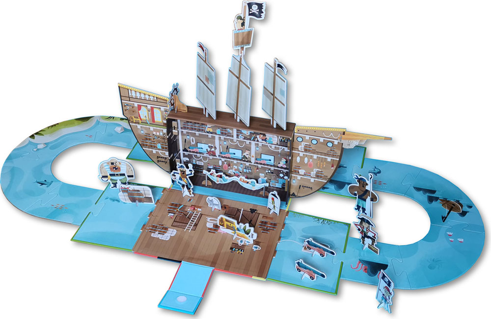 interno La nave pirata