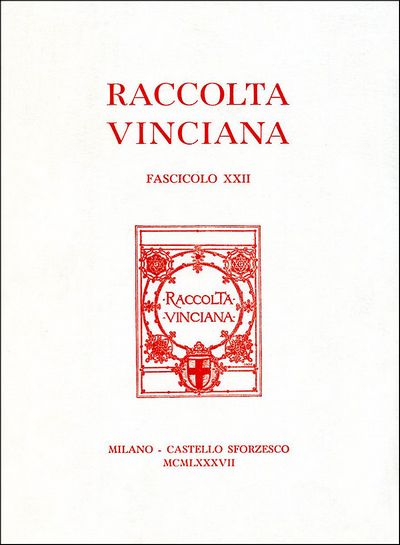 Raccolta vinciana XXII (1987)