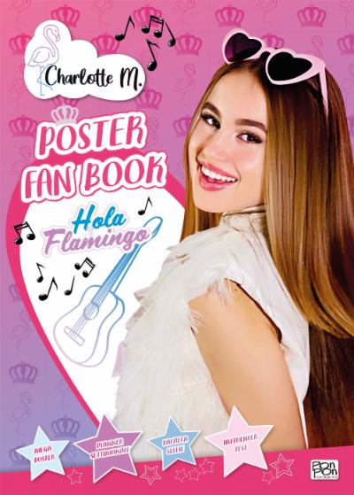 Poster Fan Book. Hola Flamingo. Charlotte M. 