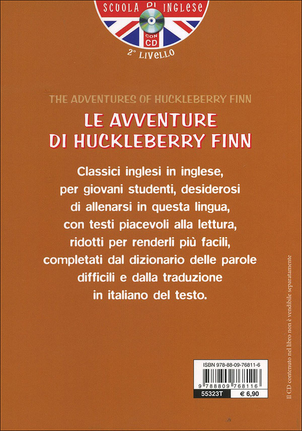 The adventures of Huckleberry Finn + CD