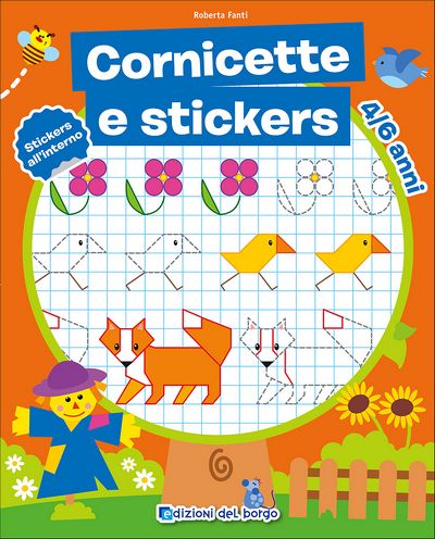 Cornicette e stickers - 4/6 anni