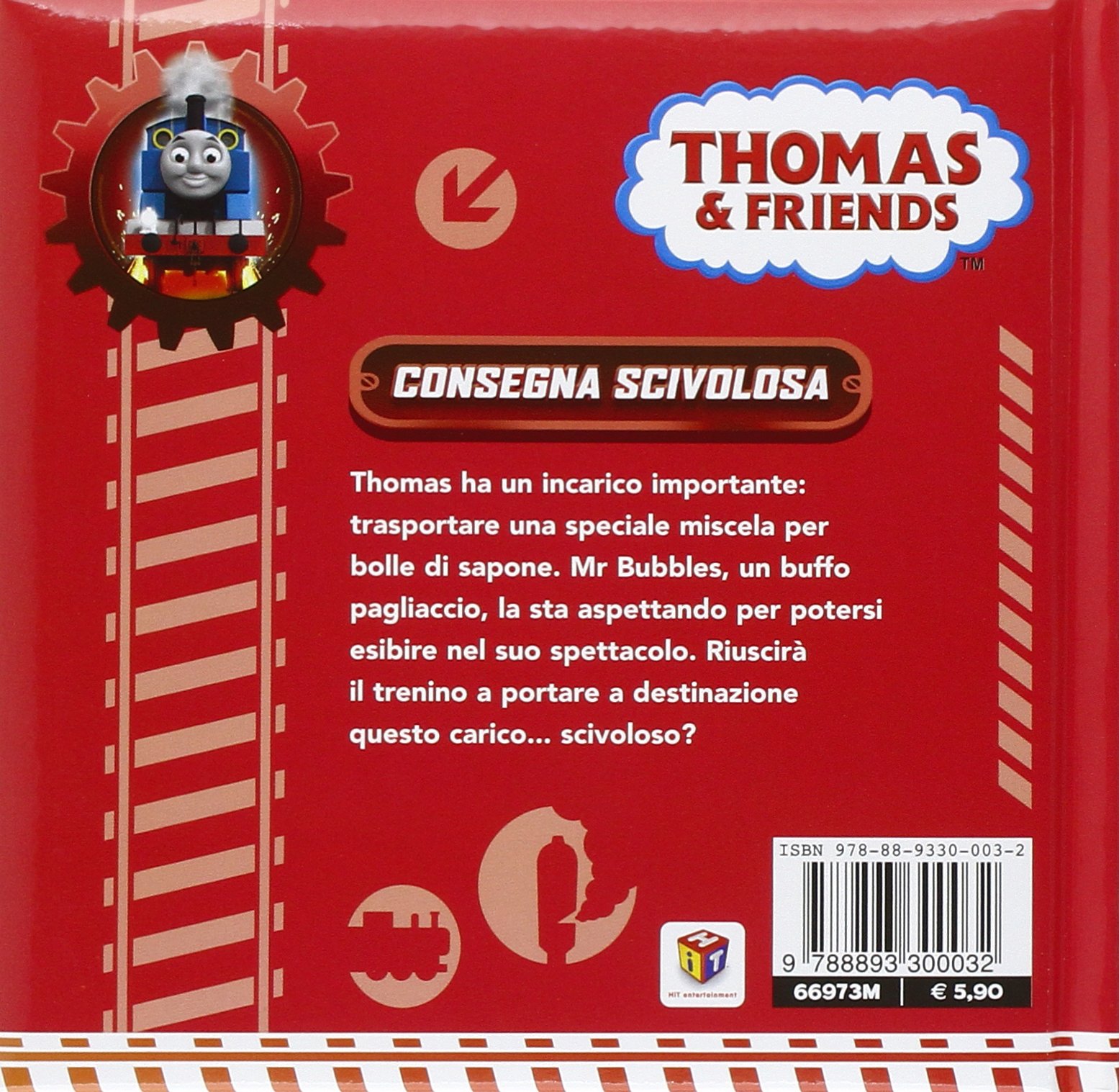 Trenino Thomas - Consegna scivolosa