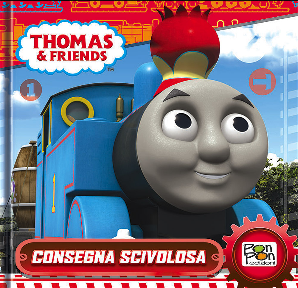 Trenino Thomas - Consegna scivolosa