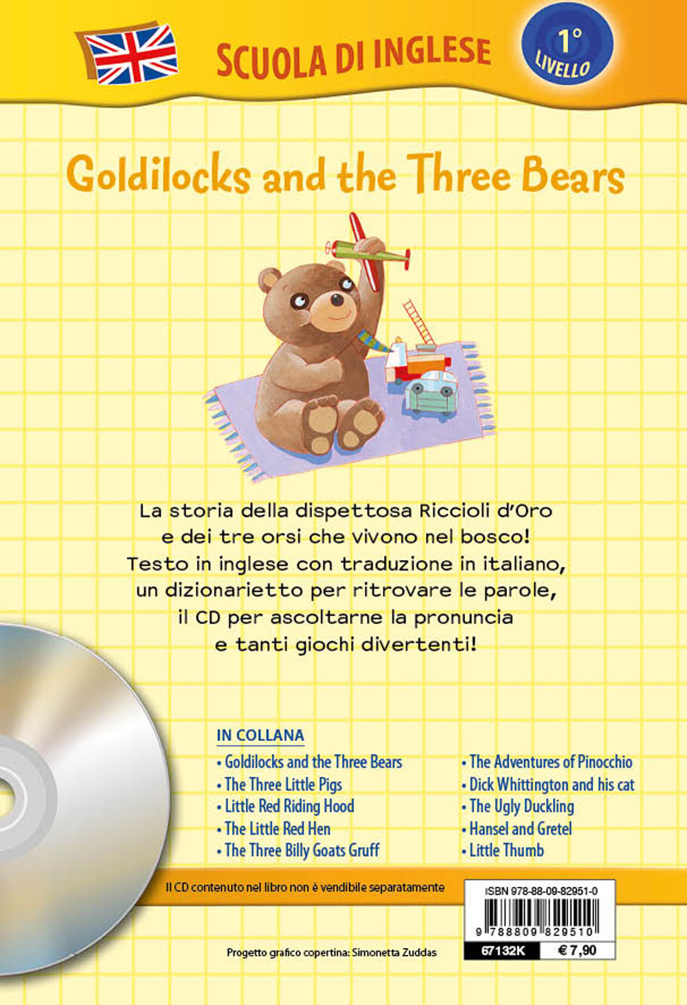 Goldilocks and the Three Bears + CD