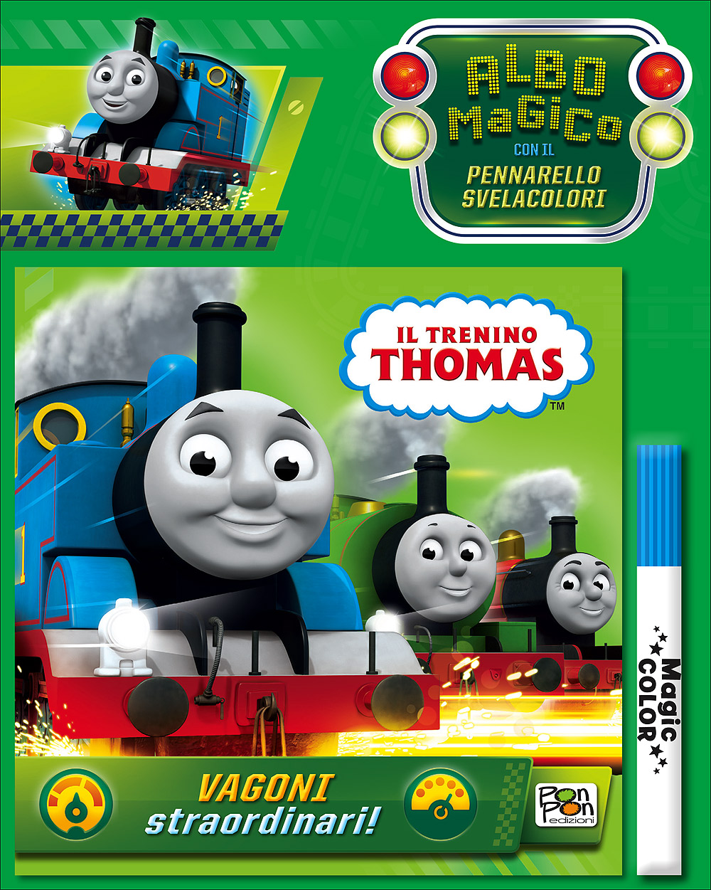 Albo Magico Trenino Thomas - Vagoni straordinari!