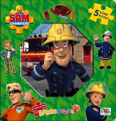 Sam il pompiere - Il mio primo libro puzzle
