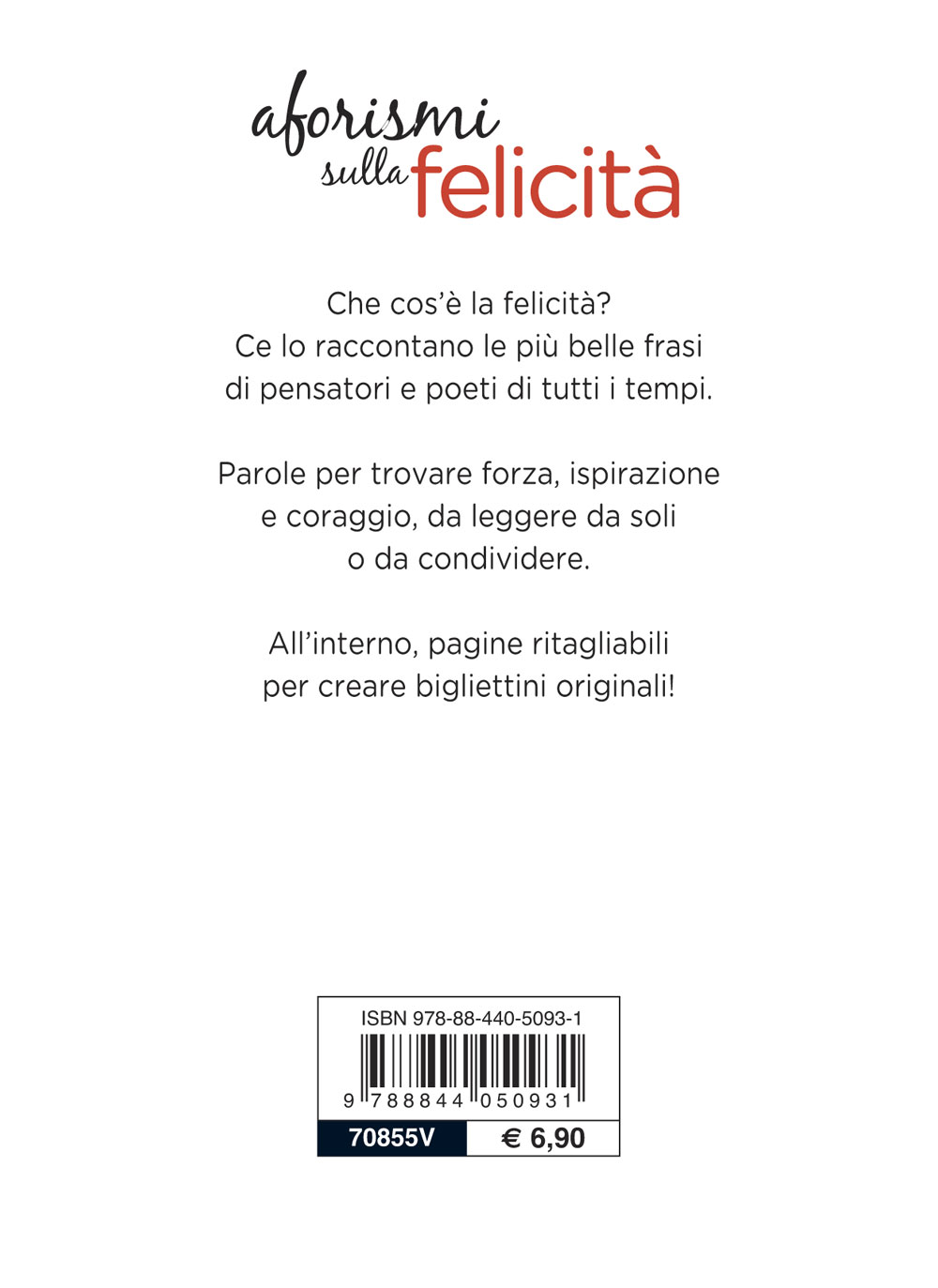 Aforismi Sulla Felicita Giunti