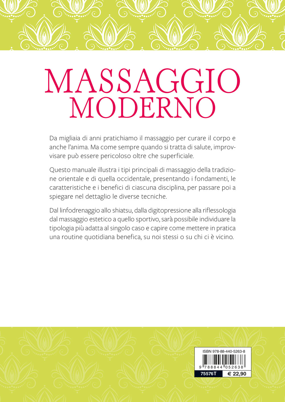 Massaggio moderno