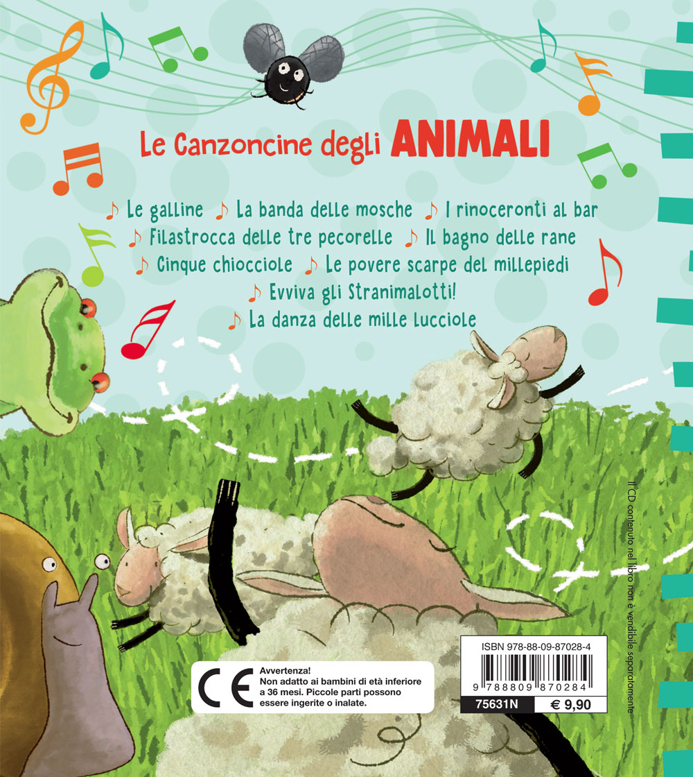 Le Canzoncine Degli Animali Cd Giunti