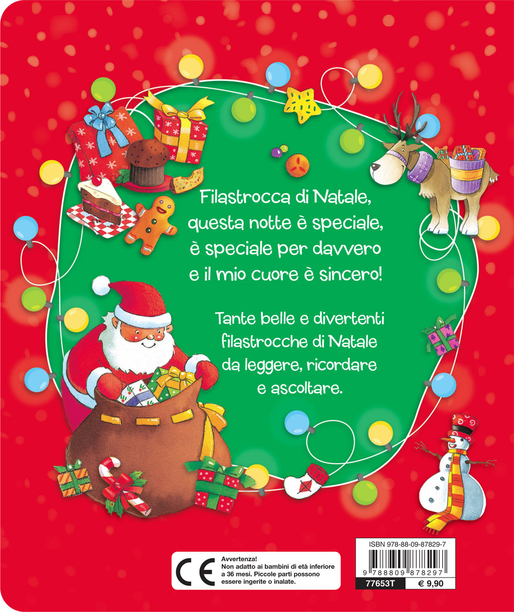 Poesie Di Natale Piccole.Le Filastrocche Di Natale Giunti