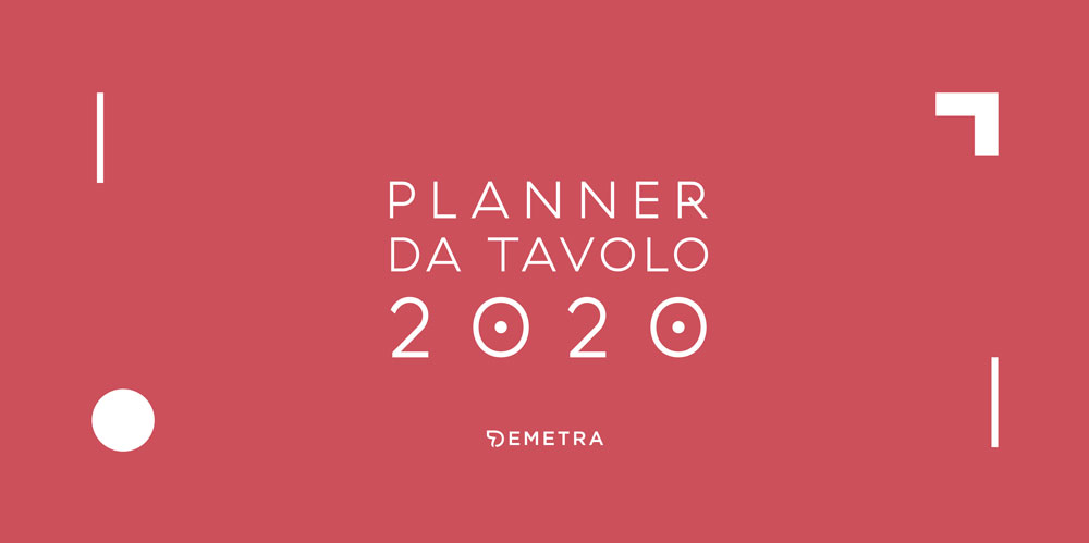 Calendario Planner Da Tavolo Giunti