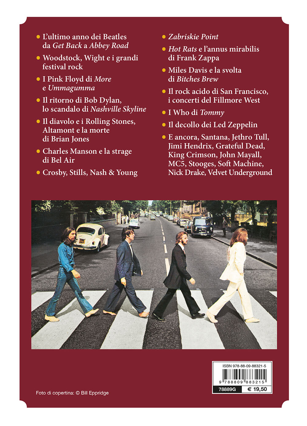 1969 da Abbey Road a Woodstock 