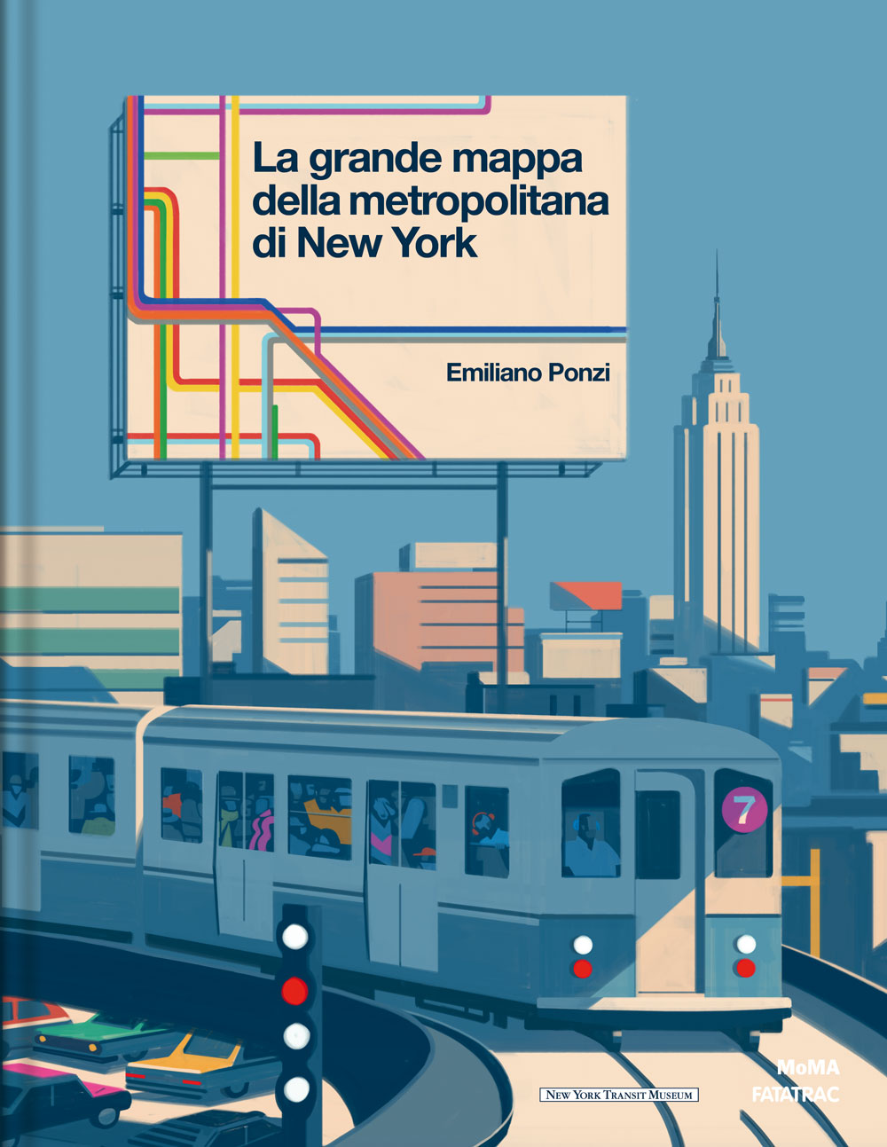 La grande mappa della metropolitana di New York