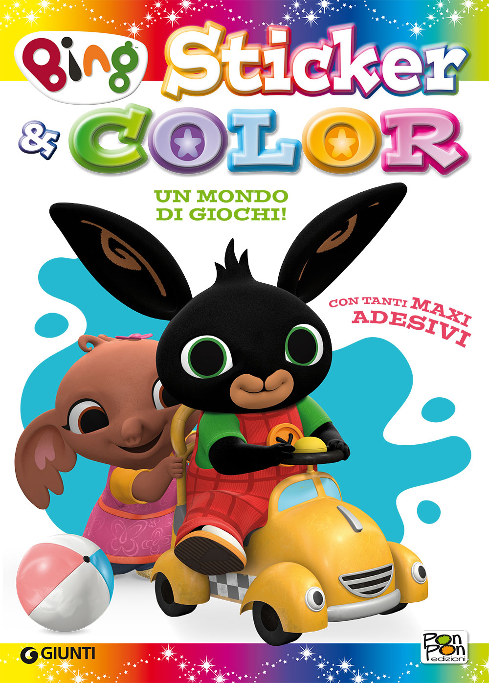 Sticker&Color Bing - Un mondo di giochi!