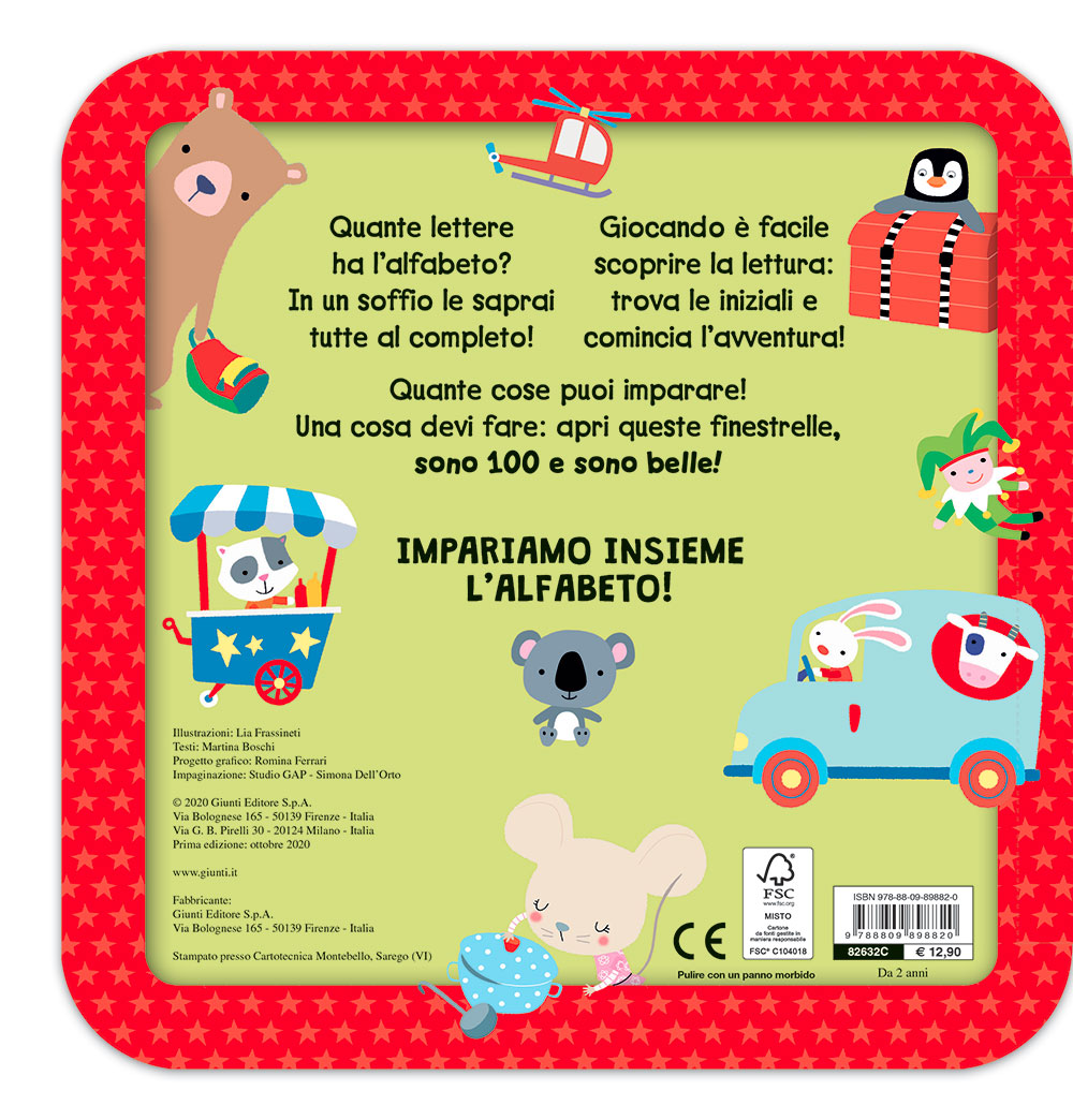 100 belle finestrelle Alfabeto