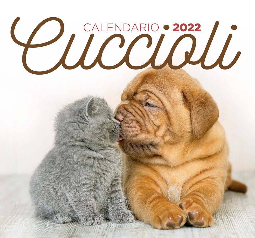 Calendario Cuccioli desk 2022