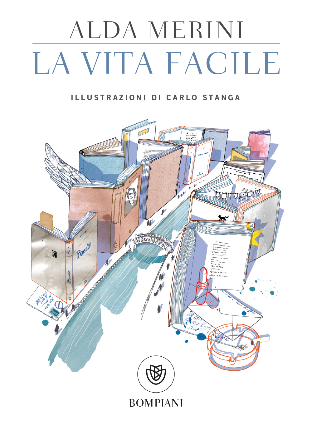 La vita facile - Alda Merini - Libro Bompiani 2017, Tascabili