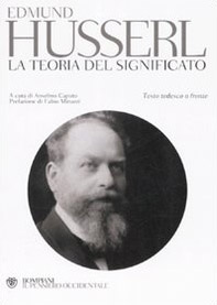 La teoria del significato. Testo tedesco a fronte