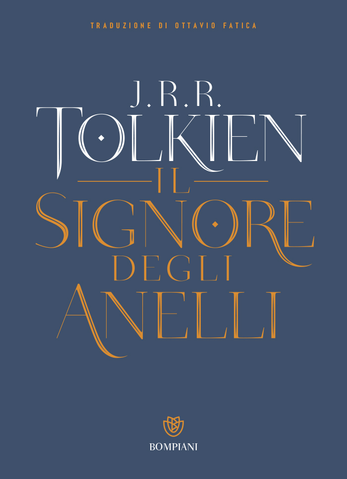 Lo Hobbit - J.R.R. Tolkien - edizione Bompiani con copertina rifatta in  vera pelle