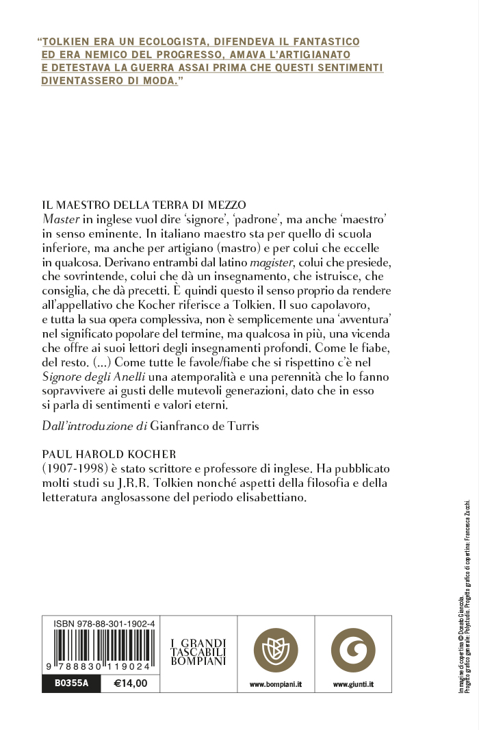 Il maestro della Terra di Mezzo